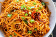 Schezwan chicken noodles