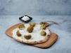 Labneh And Falafel Manakeesh
