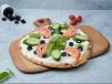 Labneh And Vegetables Manakeesh