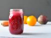 Healthy Ginger With Orange And Beetroot Juice