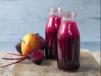 Healthy Beetroot With Apples And Grapes Juice