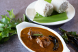 PUTTU 2 PCS + CHICKEN CURRY
