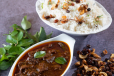 GHEE RICE + BEEF CURRY