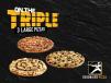 On The Triple: 3 Large Pizzas