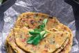 Onion With Methi Paratha