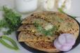 Onion With Gobi Paratha