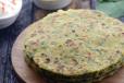 Aloo With Palak Paratha