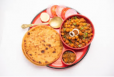 Chole+Tawa Paratha Combo