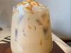 Salted Caramel Iced Latte