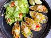 Baked Mussel With Cheese