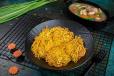 Pan Fried Noodles In Choice Of Sauce -Veg/Chk/Prawn/