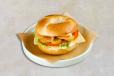Turkey and Cheese Bagel