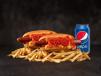 Double Cheetos Hotdog Combo Meal