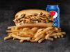 Single Chicken Philly Steak Combo Meal
