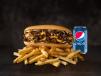 Single Beef Philly Steak Combo Meal