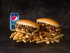 Double Beef Philly Steak Combo Meal