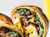 Egg Mushroom Wrap