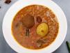 Chana With Kofta And Egg