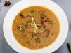 Beef Haleem Plate With Raita, Salad And Spices for 2
