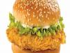 Chicken Zinger Burger With Fries