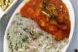 Zeera Rice With Kabab Masalah