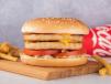 Double Chicken Burger Combo