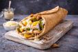 Cheesy Shawarma Sandwich