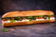 Labneh Sandwich With veg