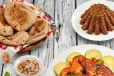Grilled Salmon Fish Meal