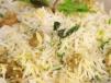 White Rice Prawn Biryani