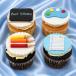 Back To School Pack of 4 Cupcakes