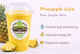 Pineapple Juice - Fresh and Cold Pressed