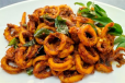 Squid Cheriya Ulli Roast