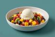 Fruit Salad With Ice cream