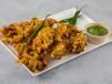 Pakora with Fried Chili