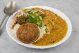 Daal Rice + Shami Kabab