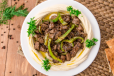 Hummus With Lamb Liver