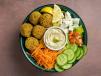 Falafel Hummus Salad