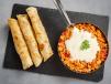 Shakshuka And Paratha Meal