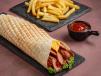Hot Dog Wrap Sandwich