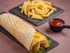 Falafel And Egg Wrap Sandwich