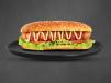Hot Dog Combo Sandwich