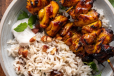 Chicken Kabab With Rice