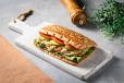 Golden Glaze Chicken Sandwich - 500 Kcal
