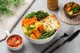 Cottage Cheese Steak Healthy Salad - 499 kcal