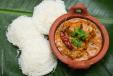 2pc Nool Puttu + Beef Curry