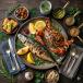 Mackerel with Crab Meal - Блюдо скумбрии с крабом