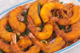 Golden Fried Prawns