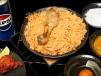Chicken Biryani With Chicken Tikka And Soft drink