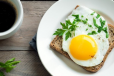 Egg Half Fry With Bread